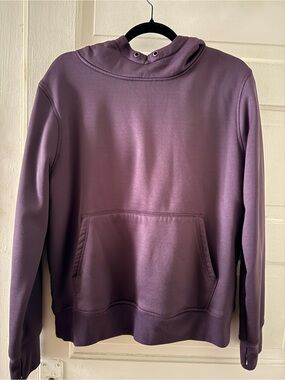 Purple fleece hoodie